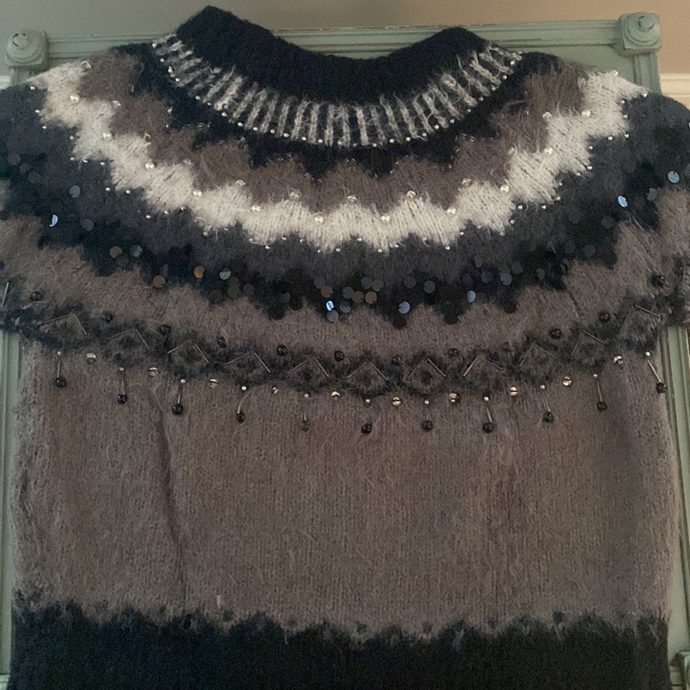 Anthropologie Sleeping on Snow Sweater - Picture 4 of 9